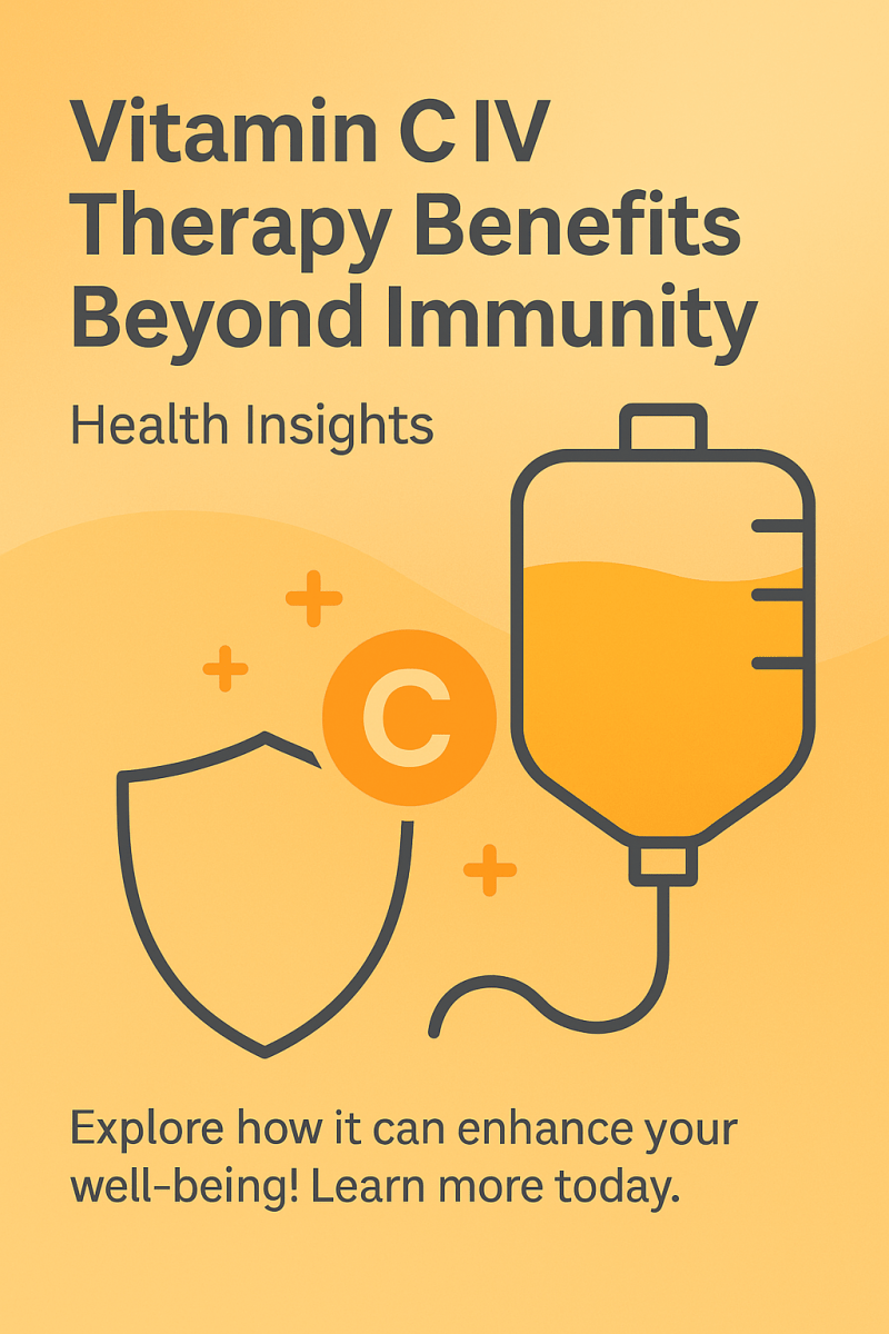 Vitamin C IV Therapy Benefits Beyond Immunity | Health Insights - Healthi-Life Longevity Center