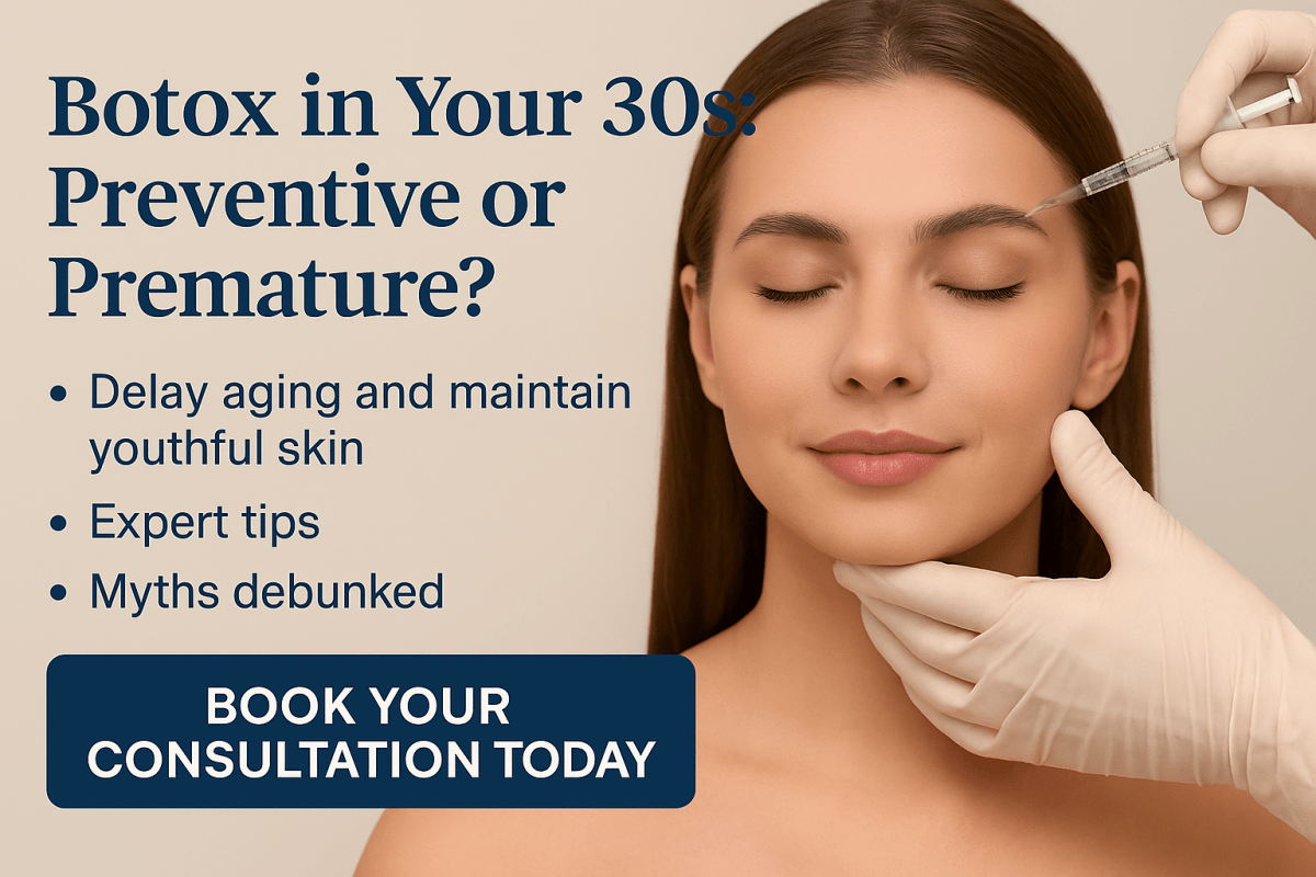 Botox à la trentaine : Préventif ou prématuré ? - Centre de longévité Healthi-Life