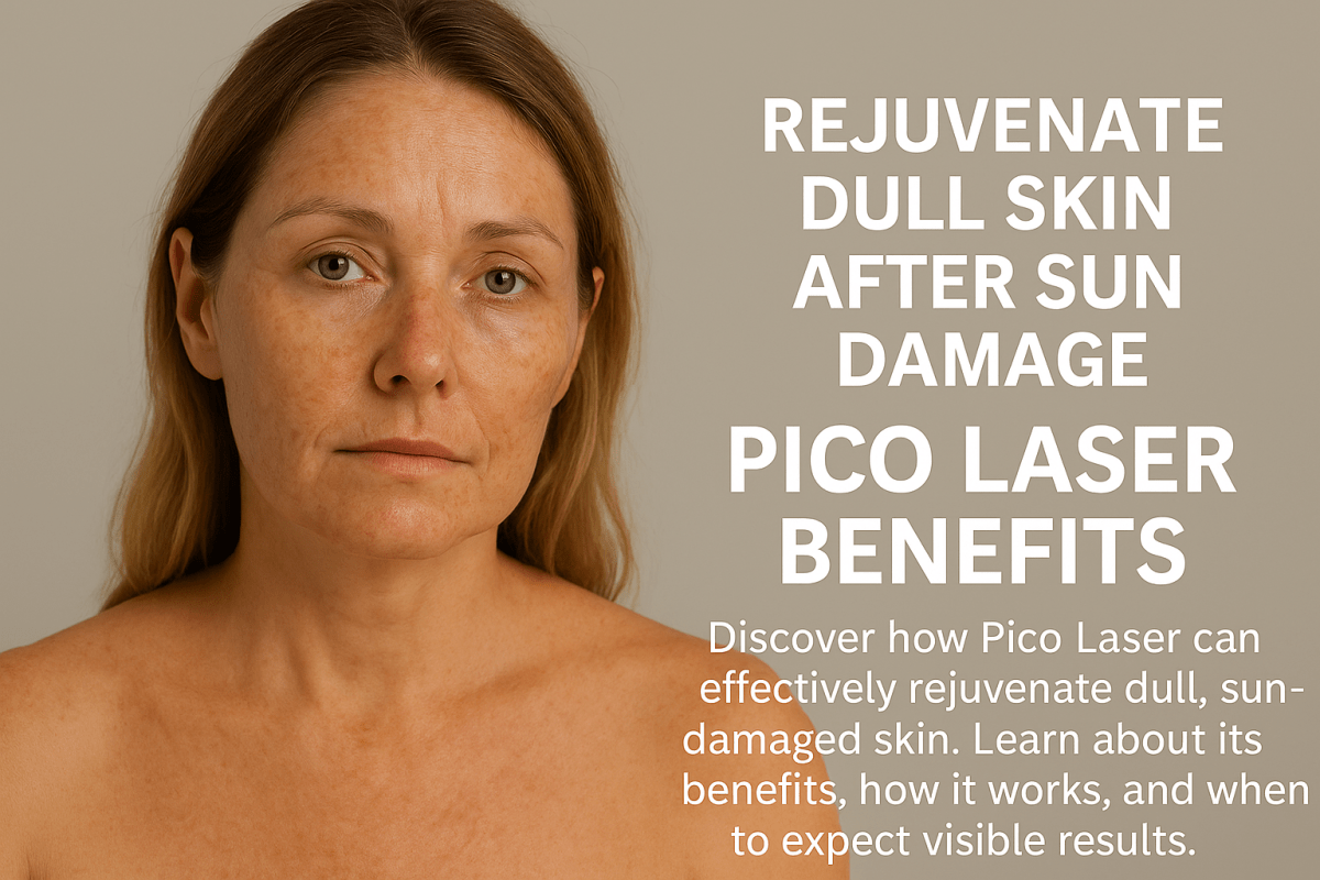 Rajeunir la peau terne après les dommages causés par le soleil | Avantages du laser Pico - Healthi-Life Longevity Center
