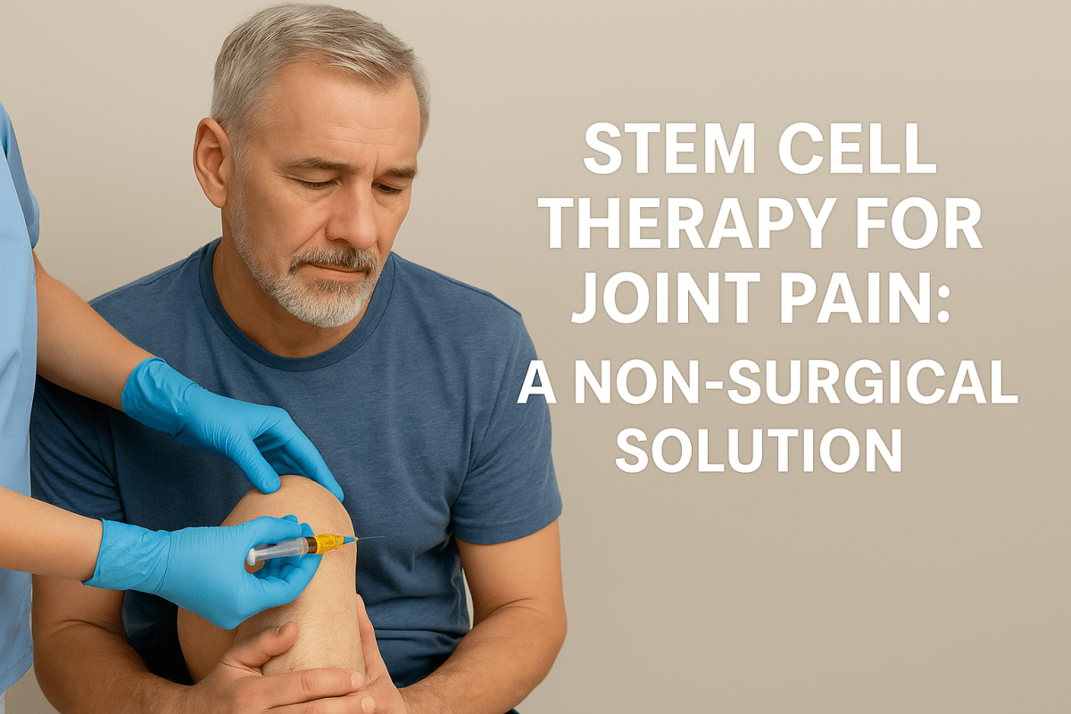 Stem Cell Therapy for Joint Pain and Mobility - Healthi-Life Longevity Center