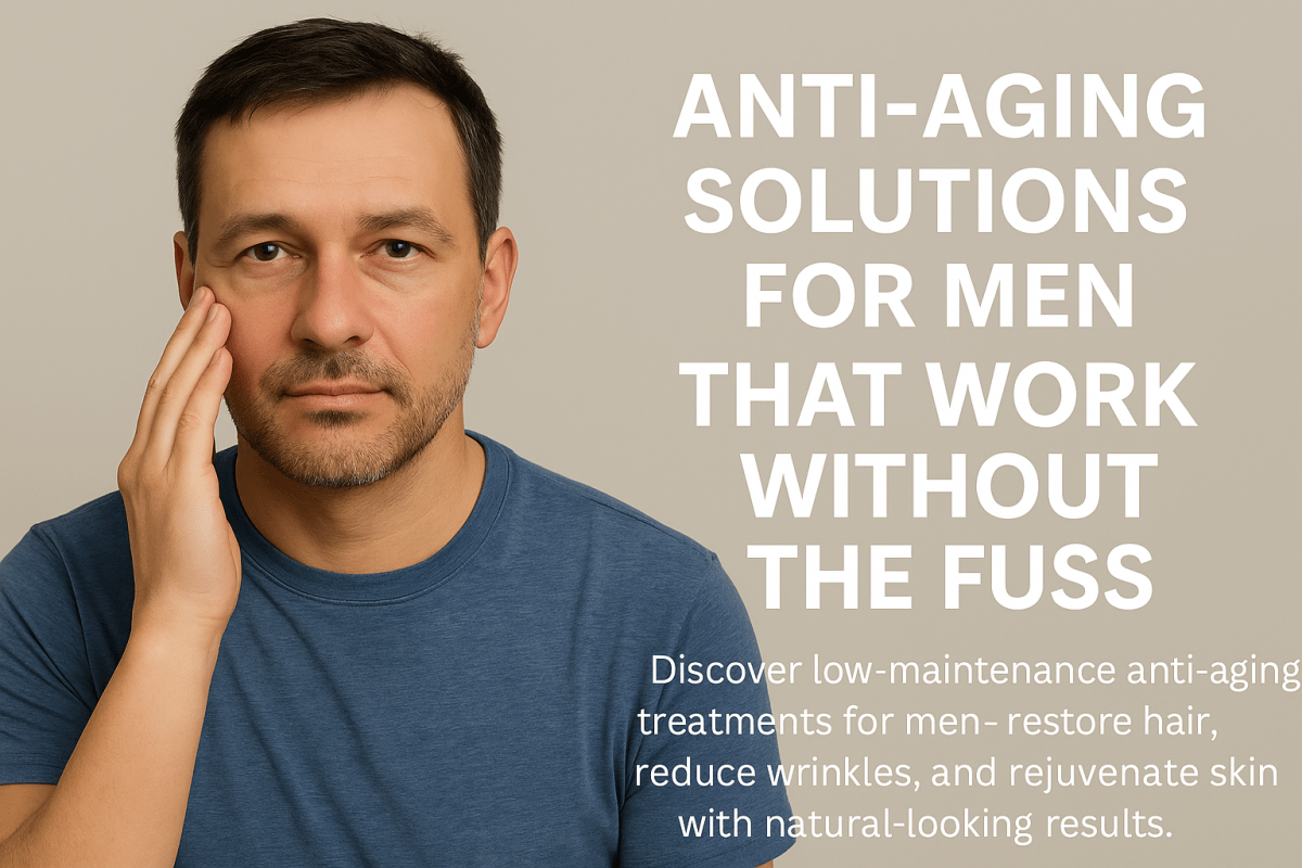 Des solutions anti-âge pour les hommes qui fonctionnent sans complications - Healthi-Life Longevity Center
