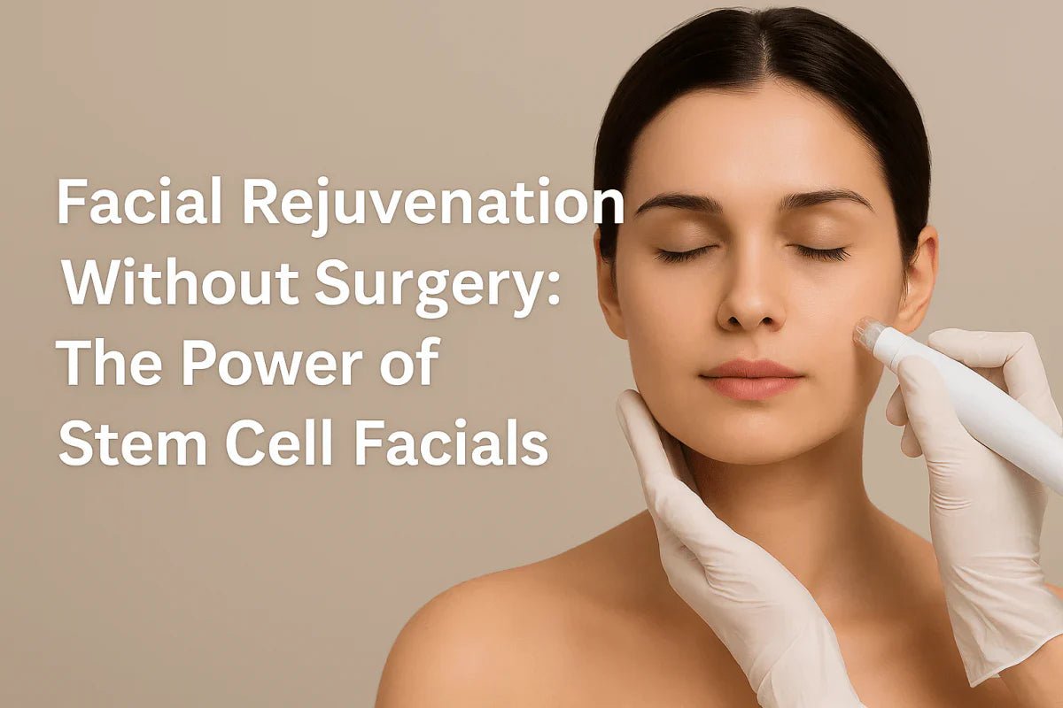 Facial Rejuvenation Without Surgery: The Power of Stem Cell Facials - Healthi-Life Longevity Center