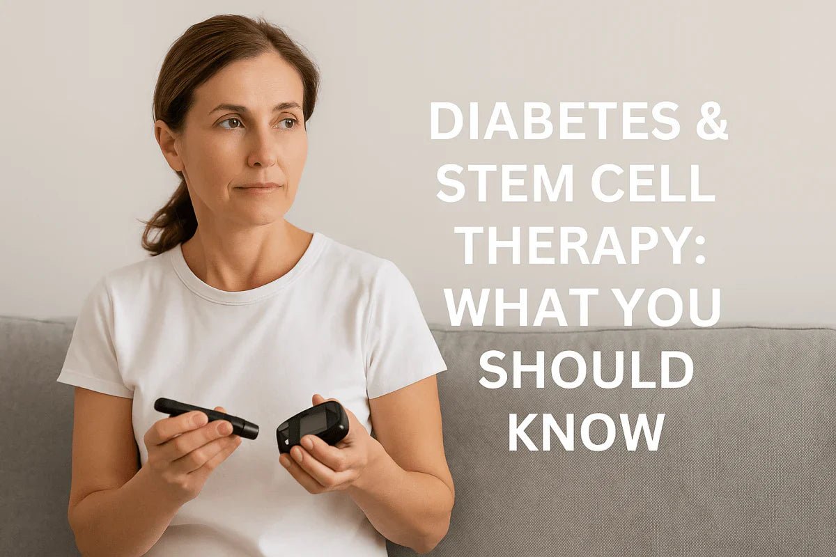 Diabetes & Stem Cell Therapy: What You Should Know - Healthi-Life Longevity Center