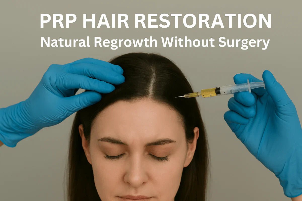 การฟื้นฟูเส้นผมด้วย PRP: วิธีแก้ปัญหาผมบางแบบธรรมชาติ - Healthi-Life Longevity Center