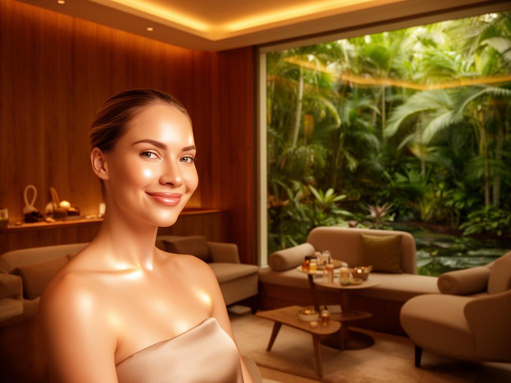 Exosome Skin Therapy Bangkok — Woman with radiant glowing skin