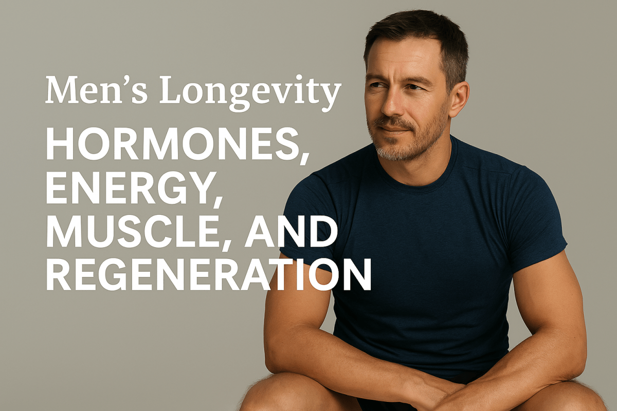 Men’s Longevity: Hormones, Energy, Muscle, and Regeneration - Healthi-Life Longevity Center