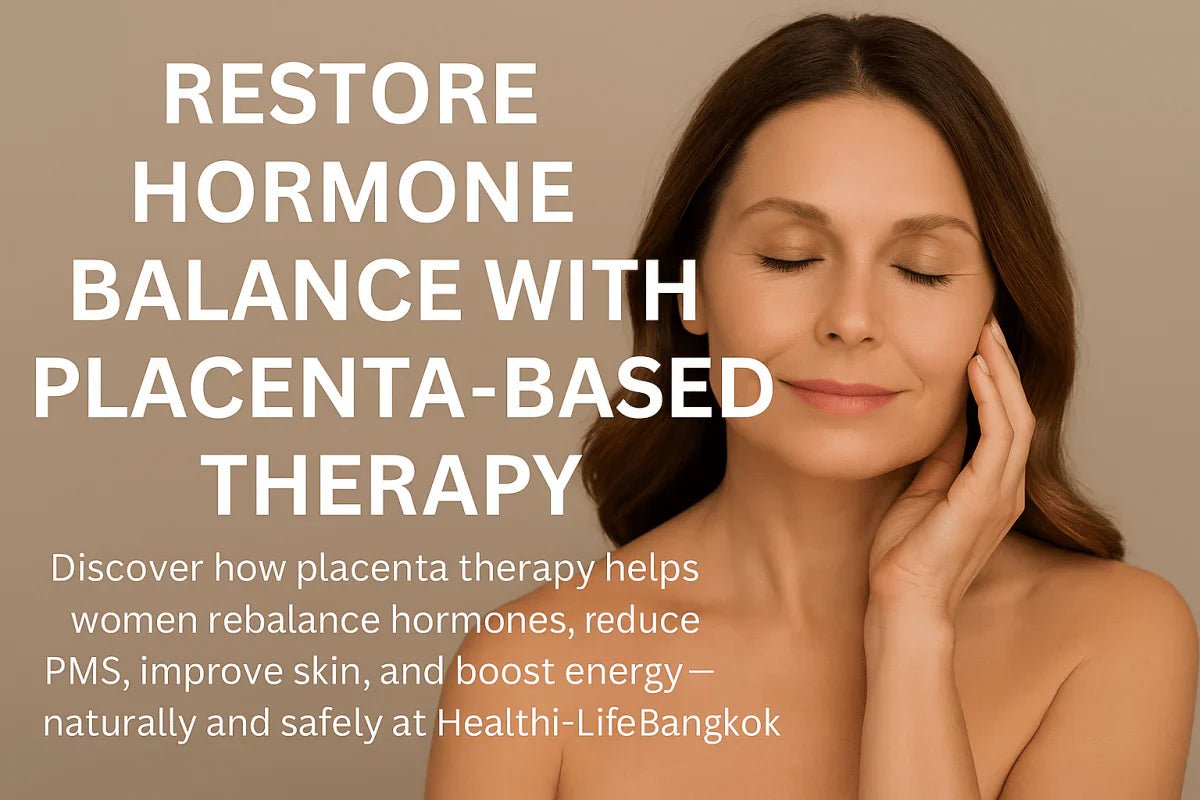 Женский гормональный баланс с помощью терапии плацентой - Центр долголетия Healthi-Life